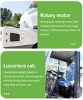 Badass Heavy Duty Self Loading Concrete Mixer Truck Designed For Continuous Commercial Concrete Supply And Smooth Daily Worksite Operations showing rotary motor and luxurious cab.