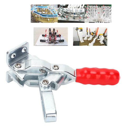 Welding Toggle Clamp Built Tough For Heavy Duty Woodworking Jigs And Fixtures With Quick Release Hold Down Plunger Stroke Durable Iron