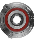 Front view of Front Wheel Hub And Bearing Assembly Direct Fit For Jeep Cherokee 1989 1999 Comanche 1990 1992 Grand Cherokee 1993 1998