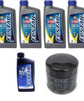 DF70A Outboard Oil Change Kit With Six Quarts ECSTAR Oil OEM Filter 16510-61A31 And One Quart Hypoid Gear Oil SAE 90 shown