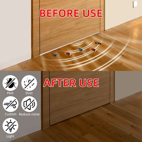 Top Shelf No Sweat Self Adhesive Foam Seal Strips For Windows And Doors, Weatherproof insulation tape before and after use.