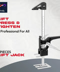 Two Pack 12 Inch Lever Tool Lifts Labor Saving Handle Set For Wall Tile Locator And Cabinet Lifting No Sweat Easy Grip Multifunctional Height Adjuster For Doors And Panels Heavy Duty Jack Holds Up To 330 Lbs