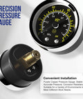 Precision pressure gauge from Air Regulator With Gauge And Water Separator For One Half Inch NPT Air Line, corrosion-resistant