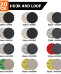 All In One 3 Inch Sanding Disc Polishing Kit For Drill Rotary Tools Wet Dry Headlight Restoration 120 Pieces Of 3 Inch Grits 60 Through 10000 Hook And Loop Sandpaper Buffing Pads Backing Plate And Pads Included