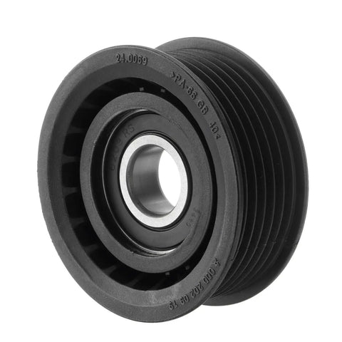 Upgrade Your Rig With This Heavy Duty Timing Belt Tensioner Pulley And Serpentine Idler Kit Crafted For Routan Cars To Quit Belt Slippage Ensure Smooth Engine Operation And Offer Super Easy Installation For A Fresh Beat. black multi-rib pulley with steel bearing