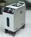 Pro Grade Industrial Dry Ice Blasting System For Equipment Cleaning And Surface Restoration Perfect For Production Line Maintenance Non Abrasive Eco Friendly Debris Removal Fast Setup Customizable Configurations And Accessories, shown on wheels.