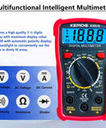 All In One Soldering Kit With 80W Adjustable Temperature Iron, Multimeter, Helping Hand, Desoldering Pump, Extra Tips, Solder Wire
