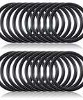 20 Piece Car Bumper Quick Release O Rings Set With Fasteners And Washers Replacement Rubber For Car Bumpers Black Sturdy Must Have Easy Install