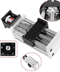 Heavy Duty High Precision Linear Guide Rail And Optical Axis Ballscrew Closed Loop Stepper Motor Kit showcasing product assembly details.