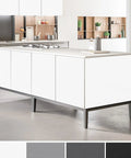 Matte White Peel And Stick Wallpaper Easy To Install Self Adhesive Removable Vinyl Film Waterproof For Walls Counters Cabinets And Furniture