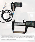 NJK-5002C Hall Effect Proximity Sensor NPN NO 3 Wire DC 6-36V Magnetic Proximity Switch with 12mm diameter and 30mm length