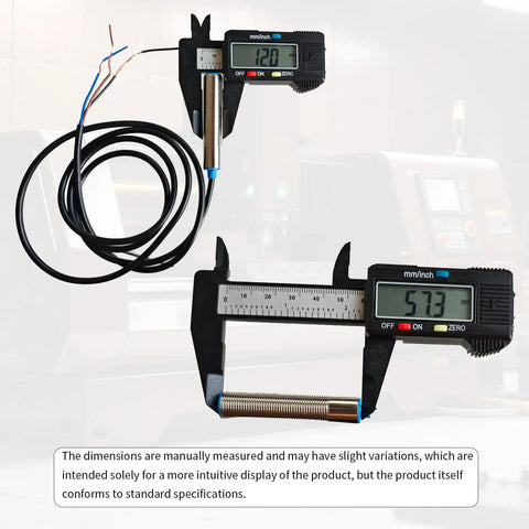 NJK-5002C Hall Effect Proximity Sensor NPN NO 3 Wire DC 6-36V Magnetic Proximity Switch with 12mm diameter and 30mm length