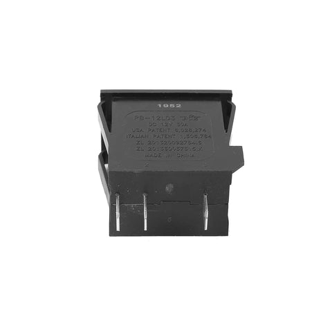 Plunger Type Accelerator Foot Switch Replacement Part 00801 2039 For Power Wheels Kids Ride On Cars Ford F150 Raptor Wrangler Dune Racer SUV Black Easy Fit, black plastic with three metal pins
