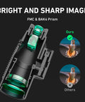 Cross-section of 15x52 HD Monocular With Tripod For Hunting, Bird Watching, Hiking, High Power Scope With BAK4 Prism and FMC Lens