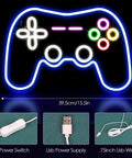 Dope Gamepad Neon Sign For Wall Decor, LED Gaming Neon Light For Your Gamer Room Vibe, USB Powered Neon Tube For PC Setup