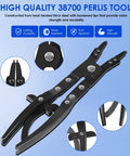 Upgraded Spindle Snap Ring Pliers For Ford Super Duty 2007 And Newer Heavy Duty Internal External Snap Ring Tools With Ratchet Locking Mechanism For Fast Removal And Easy Installation