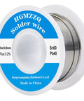 60/40 Tin Lead Solder Wire With Rosin Core For Electrical Soldering, 0.031 Inch (0.8mm) Diameter, 50g spool