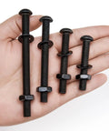 688 Piece Metric Fastener Kit With M4 M5 M6 M8 Screws Nuts Washers And Hex Bolts Twelve Point Nine Grade Alloy Steel Black Finish