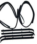 Chevrolet Fullsize Van Window Seal Kit 1975 1996 All In One Weatherstrip 6 Piece Set Inner And Outer Driver Passenger