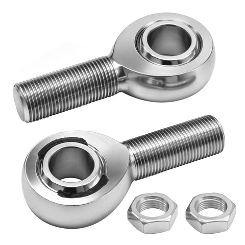 Killer 3/4 Inch Heim Joint Rod End Kit For Your Rig,.750 Chrome Plated Chromoly with left and right hand threads and jam nuts.