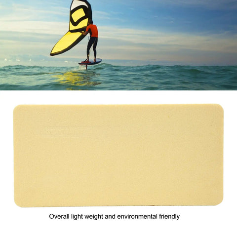 Lightweight Hydrofoil PVC Foam Box With Track Rail Mount For Outdoor Use, White Durable Plastic Construction, Easy Install