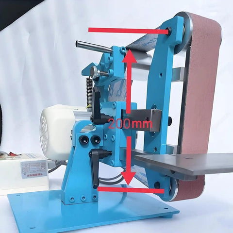Heavy Duty Brushless Belt Sander And Polisher For Wood And Metal Vertical And Horizontal Bench Grinder with 200mm belt.