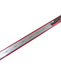 600 Mm Rigid Pro Grade Machinist Ruler With Zero Glare Satin Chrome Finish Hardened And Tempered Stainless Steel Precision Photo Etched Point Five Mm And Mm Markings Corrosion Resistant Tool For Accurate Measurements