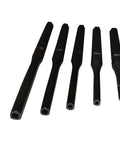 Roll Pin Holder Set For Gunsmithing 5 Piece Notched Roll Pin Holders Kit With 1/16 Inch 5/64 Inch 3/32 Inch And 1/8 Inch Sizes Plus 3.5mm Small Pin Punch Black Pro Grade Gunsmith Tools