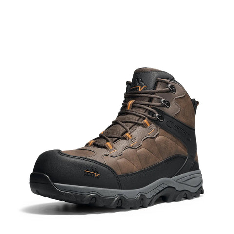 Waterproof Steel Toe Boots For Men Paladin Steel Slip Resistant Safety Work Boots Built Tough With ASTM F2413 18 Toe Protection