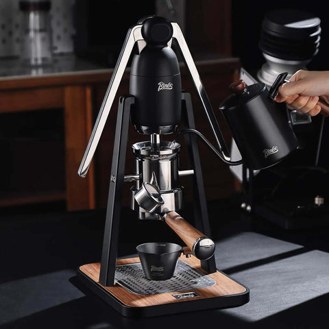 Manual Espresso Maker Set Hand Press Espresso Machine With Dual Lever And 12 Bar Pressure Profiling Pre Infusion Tech
