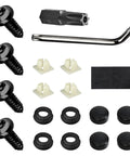 Lock It Down With These Legit Anti Theft License Plate Screws A Tamper Proof Stainless Steel Mounting Kit with bolts and washers.