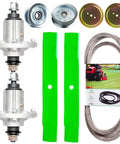42 Inch Mower Deck Rebuild Kit For D100 D105 D110 D130 And LA Series Tractors With Spindle GY21098 Blade GY20850 Idler Pulleys