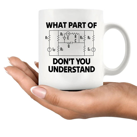 Funny Sarcastic Electrical Engineering Gift Ceramic Mug 11 Oz White Novelty Drinkware For Electrical Engineers Students And Teachers Dope Coffee Cup For Desk Side Coffee Breaks.