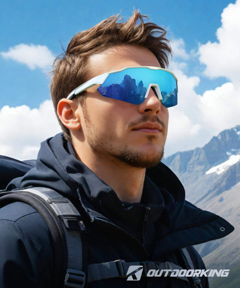 Polarized Sunglasses For Men With UV400 Protection, Scratch-Resistant Lenses Built For Cycling, Fishing, Golf And Outdoor Adventures
