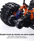 Close-up of Head Up RC Wheels Upgrade For ZD Racing 9116 MT8 One Eighth RC Car Durable Parts For Stable High Speed Driving