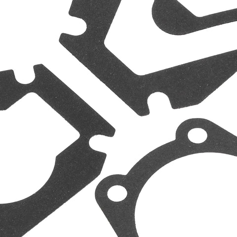 3 In 1 Air Compressor Valve Plate Replacement Kit With Paper Sealing Gasket Set In Black 3 Pack For Cylinder Head Base Seals Includes Upper Middle Lower Cushions And Replacement Paper Gaskets DIY Ready showing black gasket components