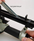 Loading Heavy Duty Pneumatic Staple Gun For Upholstery And Woodworking With Easy Trigger Compatible With T50 And 4 Staples