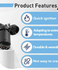Universal Ignition Switch For Mini Excavators And Cape Generators, features include quick ignition, temperature adaptability, durability.