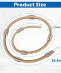Adjustable Brake Lathe Silencer Band For Ventilated Rotors With Plug And Play Install, product size diagram with dimensions.