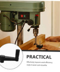 Woodworking Handle Nylon Crank Accessory Easy Install for Smooth Operation and High Efficiency Durable Wear Resistant Round Hole Design for Precise Adjustments and Quick Setup for Fast Tool Changes with drill machine.