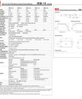 15W AC-DC PCB-Mount Power Module specification document detailing features, dimensions, and electrical characteristics.