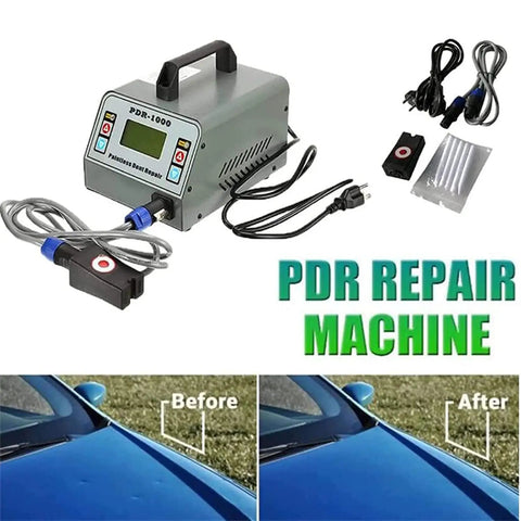 Paintless Dent Removal Kit For Cars With Induction Heater Hotbox Auto Dent Puller Tools and car dent repair before and after