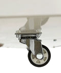 Versatile 1025 CFM Air Filtration System With Remote 3 Speed Portable On Wheels Or Ceiling Hanging caster wheel detail