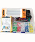 All In One Arduino Starter Kit For DIY Makers With Three 830 Tie Point Breadboards 600 Resistors 200 LEDs 560 Jumper Wires