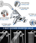 All Metal 10 Inch Rainfall Shower Head Kit With 12 Inch Adjustable Arm Handheld High Pressure Wand And 70 Inch Stainless Steel Hose
