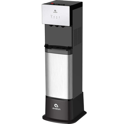 Height Extender Base For Bottom Loading And Bottleless Water Coolers, Adds 10 Inch Pedestal To Freestanding Units, Custom Fit For Narrow Or Wide Cabinets, Easy Install, No Fuss, Durable Black Finish