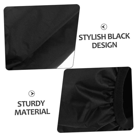 Built Like A Tank Long Arm Sleeves For Welding Mechanics And Shop Work Heavy Duty Cover For Painting Gardening Or Kitchen Mess Easy Clean Oil Proof Arm Guards With Stretchy Elbow Bands Black Two Pack