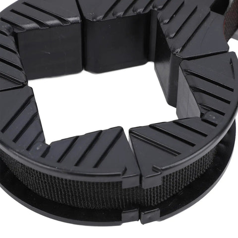Heavy Duty Strap Clamp With Four Detachable Corners And Slick Quick Adjust Lever For Top Shelf Woodworking Picture Frames Cabinets Drawer Assembly 13Ft Nylon Webbing Tool corner brace detail