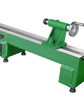 Green Extension Bed For Woodturning Lathe Upgrade For Harbor Freight Central Machinery 65345 10 By 18 Inch Lathe, extends to 1000mm