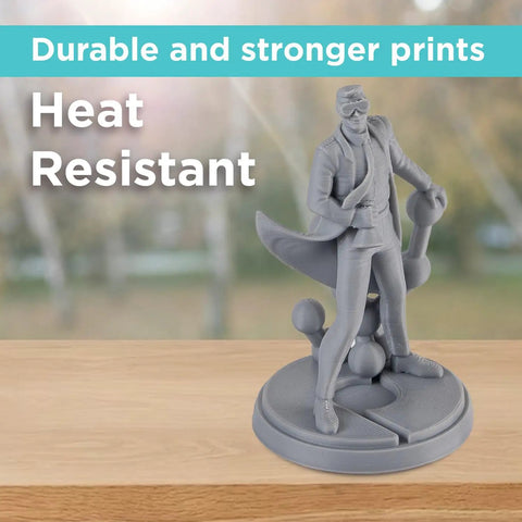 Premium Abs 3D Printer Filament 1.75mm Grey 5kg Spool Heat Resistant Durable Material For Tough Functional Parts Smooth Loading Straight Up Killer Strength And Zero Jamming Woes For Pro Level Projects